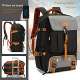 Outdoor backpack for travel, 50L waterproof camping backpack for women and men, backpack with shoe compartment Aimak Store