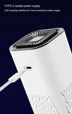 MINI HEPA Air Purifier Remove Smoke Odor Formaldehyde Negative Ion Air Cleaner for Car Bedroom Aromatherapy Purification Aimak Store