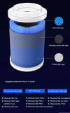 MINI HEPA Air Purifier Remove Smoke Odor Formaldehyde Negative Ion Air Cleaner for Car Bedroom Aromatherapy Purification Aimak Store