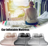 68.9*51.2in Portable Car Inflatable Camping Mattress With Pillows Air Pump Auto Air Bed Mattress SUV Sleeping Pad Tools Aimak Store