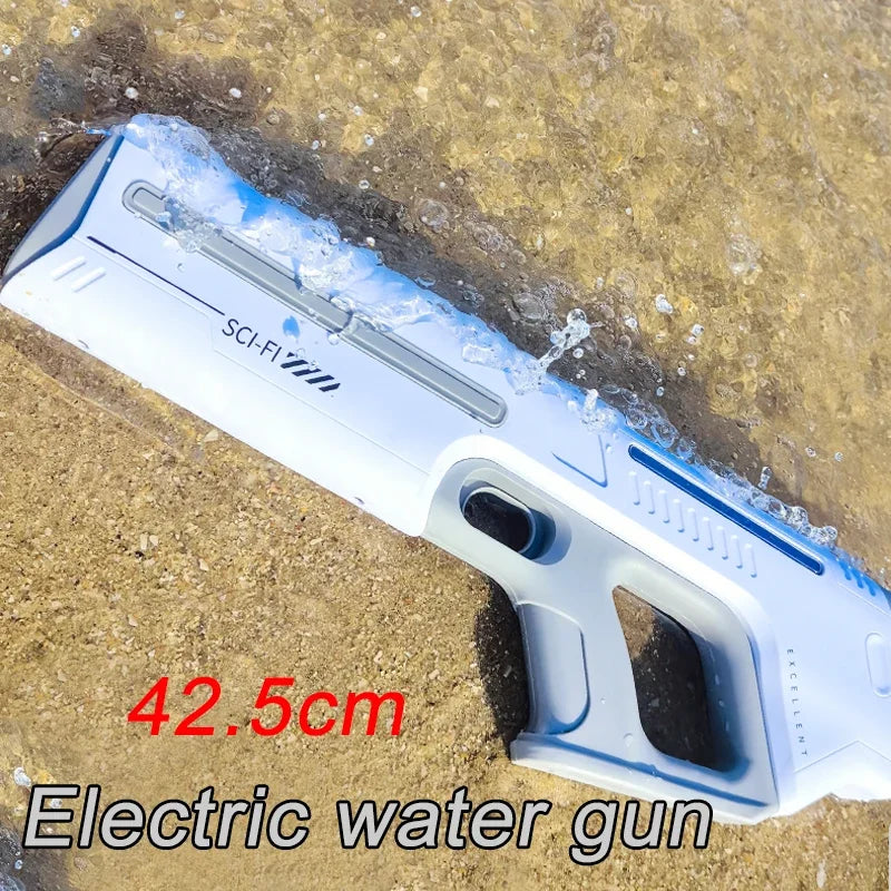 Summer Electric Water Guns Powerful Squirt Automatic Water Suction Water Blasters Outdoor Beach Toys for Boys Children Gift Aimak Store
