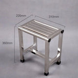 Multi-size Stainless Steel Stool Bathroom Thickened Foot Stool Home Factory Console Use Multifunctional Furniture Mueble Aimak Store