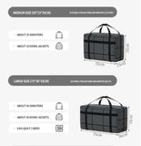 Clothing and Quilt Bag Thickening and Widening Strong Load Bearing Capacity Storage Bag Big Opening Non Woven Fabric Packing Bag Aimak Store