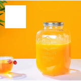 4L Large Drink Dispenser Sealed Drink Lemonade Dispenser Jar With Faucet Cocktail Wine Drinker Parties Juice Can Container Aimak Store