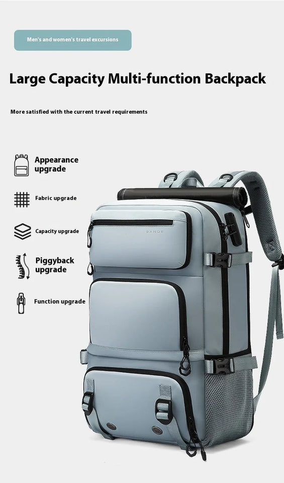 Bange 16 inch Laptop Backpack vacuum compression Backpack Business Large Capacity school Backpack expand outdoor backpack Aimak Store