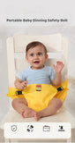 Foldable Baby Dining Chair And Table Safety Belt Anti-drop Adjustable Washable Portable Child High Seat Safety Feeding Strap Aimak Store
