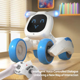 JJRC New R28 Cute Voice Dialogue Electronic Pet Children Early Education Toy Parent Child Interactive Communication Machine Dog Aimak Store