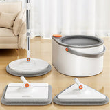 Joybos Clean Dirty Separation 360 Spin Mop Bucket Set and Wringer with Three Types Mop Heads mops clean floor Aimak Store