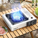 [Without Gas Cylinder]Portable Gas Powered Stove Burner Household Stainless Steel Camping Gas Stove Outdoor Butane Gas Cooktops Aimak Store