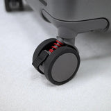 2025 New Suitcase with Seat for Kids Front Open Lid Suitcases on Wheels Kids Trolley Luggage Aluminium Frame 20/22 inch Aimak Store