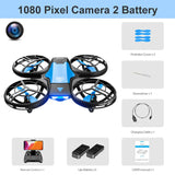 4DRC V8 Mini Drone 4k profession HD Wide Angle Camera 1080P WiFi fpv Drones Height Keep Remote Control Helicopter Gift Toys Aimak Store