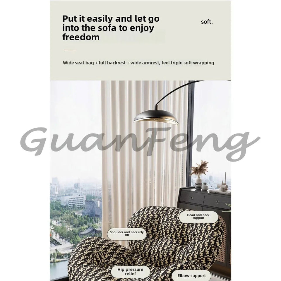 Ergonomic Lazy Reading Chairs, Living Room Chairs, Lounge Rocking, Nordic Girl Chairs, Luxury Modern Throne, Home Furniture Aimak Store