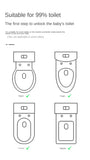 Baby and Child Toilet Seat Ring Female Baby and Little Boy Cushion Bedpan Cover Children's Toilet Household Auxiliary Toilet Aimak Store