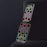 Folding Push-up Board Portable Fitness Equipment Multi-Functional Abdominal Enhancement Support Heavy Duty Non Slip for Home Gym Aimak Store