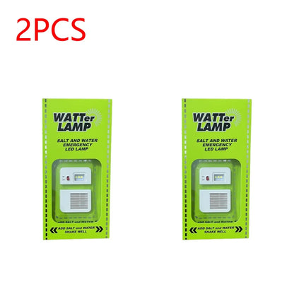 LED Salt Water Emergency Lamp Camping Energy Saving Lamp Waterproof Portable Night Fishing Lamp Travel Supplies for Car Outdoor
