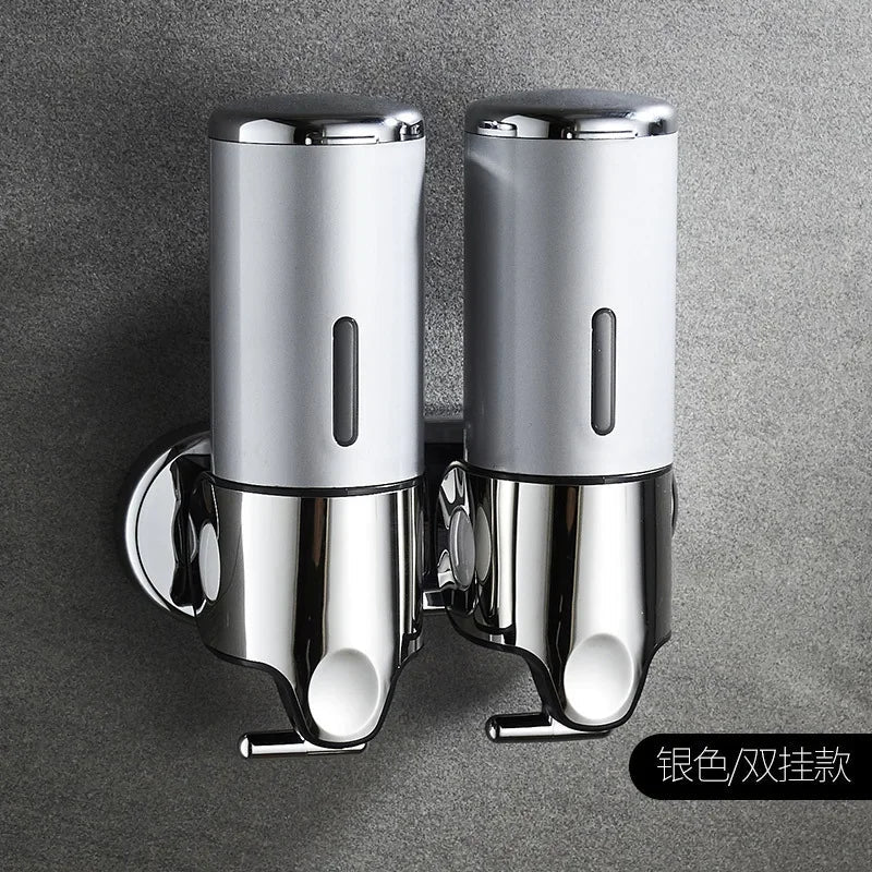 1-3pcs Wall Mounted Square Manual Liquid Soap Dispensers Shampoo Container Soap And Gel Dispenser Bathroom Accessories 500ML Aimak Store