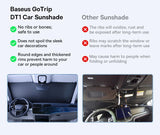 Baseus DT1 Car Sunshade Windshield Cover Folding Car Front Window UV Sun Protection for Summer Sun Shade Curtain Protector Aimak Store