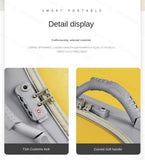 Fashion Cute Pony Cartoon Trolley Case Sit Travel bags for Children 24" Rolling Luggage Spinner Suitcase Wheels Yellow Duck 20" Aimak Store