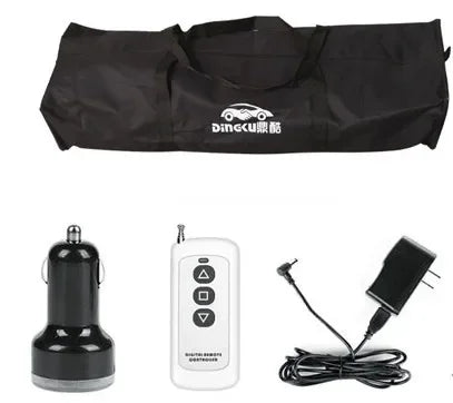 4.2M/4.6M Anti-UV Automatic Folding Sun Shade Covering Rooftop Car Cover Waterproof Car Umbrella with Remote Control Aimak Store