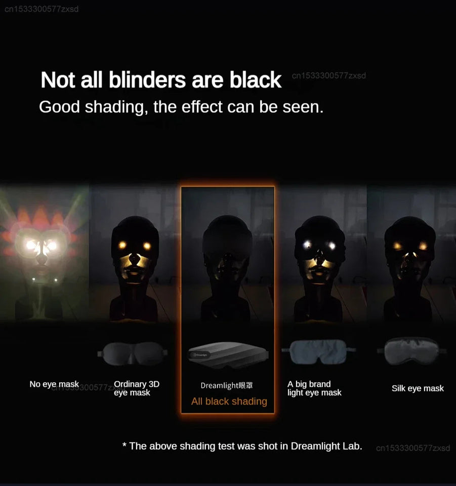 Xiaomi Dreamlight 3s Eye Mask Sleep 3D Stereoscopic Sleep Aid for Men Women Adult Portable For Sleeping Block Out Light Eye Mask Aimak Store