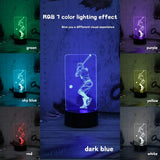Creative baseball light, 3D night light, creative desktop, bedroom atmosphere light, room decoration light, USB powered Aimak Store