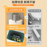 Household plastic flip-top wall-mounted trash can kitchen bathroom bathroom gap wall-mounted storage simple trash can Aimak Store