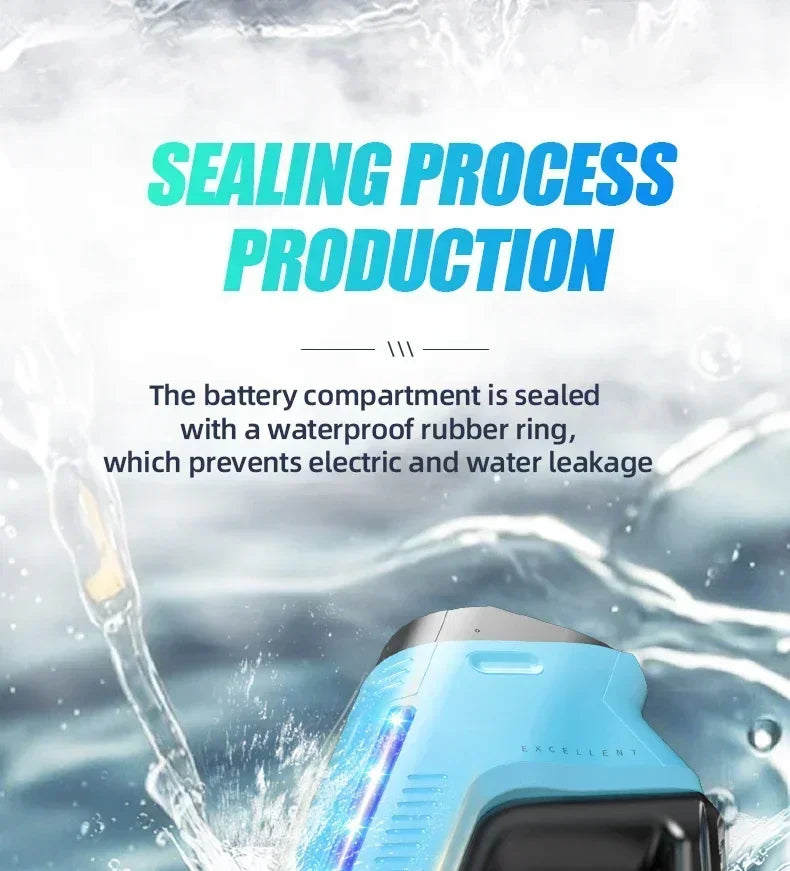 Summer Electric Water Guns Powerful Squirt Automatic Water Suction Water Blasters Outdoor Beach Toys for Boys Children Gift Aimak Store