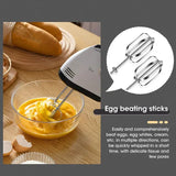 Handheld Electric Egg Beater Home Automatic Mixer Multifunctional Egg White Cream Dough Mixer Kitchen Cooking Egg Beater Aimak Store