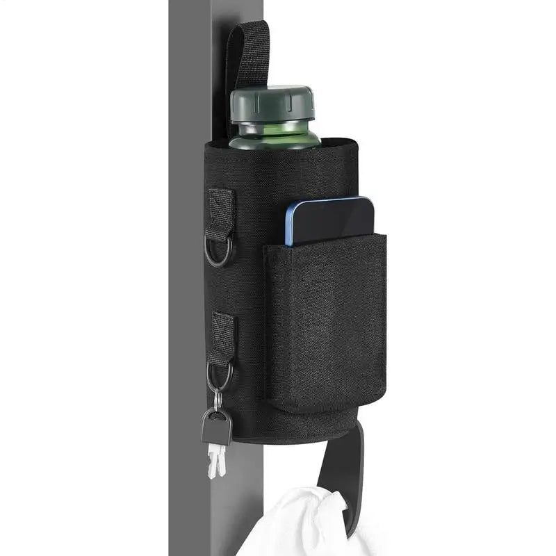 Magnetic Gym Water Bottle Bag Non Slip Magnetic Gym Sling Bag Portable Magnetic Water Bottle Carrier Holder for Gym Accessories Aimak Store