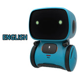 Toy Robot Intelligent Robots Russian & English & Spanish Version Voice & Touch control Toys Interactive Educational RC Robot Aimak Store