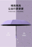 Umbrella Fully Automatic Men's Reinforced Women's Sunshade Umbrella, Rain and Rain Dual Use Umbrella, UV Protection Aimak Store
