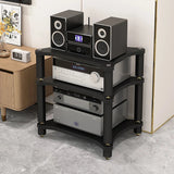 HiFi amplifier rack cabinet shock mount removable CD player video audio equipment metal tripod Desktop tripod stand speaker Aimak Store