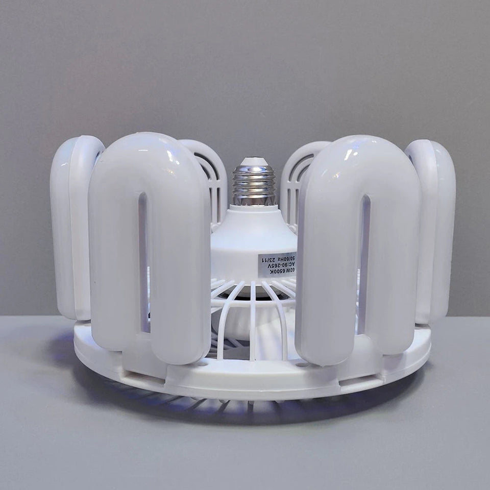 E27 Silent Ceiling Fan Light Ceiling Fan Light Bulb 3 Speed Adjustable 60W Remote Control Electric Fan Chandelier Eye Protection Aimak Store