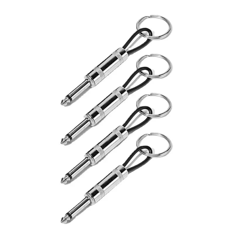 4/8pcs Wall Guitar Plug Keychain Holder Vintage Amplifier Keychain Rack Key Rings Hanger Music Key Shelf Hook Home Accessories Aimak Store