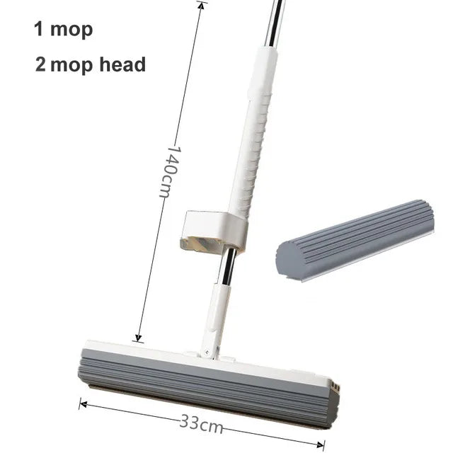 Hot Enlarged Floor Mop Hand Washing Free Lazy Mop Self-Wring Squeeze Household Automatic Dehydration Magic Flat Mops Cleaning Aimak Store