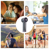 Handheld Fan Rechargeable Silent Small Handheld Fan Portable Personal Fan Quick Charging Personal Cooling Fan Small Personal Fan Aimak Store