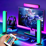Smart LED Symphony Sound Control Pickup Light RGB Music Rhythm Ambient Lamp With App Control For TV Compute Gaming Desktop Decor Aimak Store