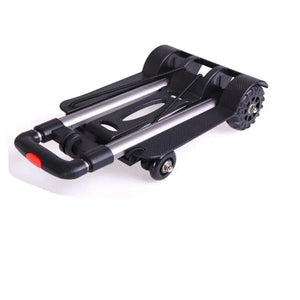 New Aluminum Alloy Plastic Garden Cart Lightweight Universal Vegetable Cart Black Shopping Cart Aimak Store