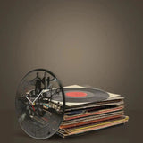 Sewing Machine Customization Vinyl Record Wall Clock Quilting Room Decoration Logo Personalized Tailor Name Clock Tailor Gift Aimak Store