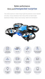 4DRC V8 Mini Drone 4k profession HD Wide Angle Camera 1080P WiFi fpv Drones Height Keep Remote Control Helicopter Gift Toys Aimak Store