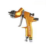 Tpaitlss Spray Gun G T Pro Painting Gun TE20/T110 1.3mm/1.8mm Nozzle Glod With Mixing Cup Water Based Air Spray Gun Airbrush Aimak Store