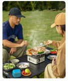 BISINNA Camping Gas Stove 2800W High Firepower Portable Cassette Furnace Outdoor Gas Burner Picnic Camp Aimak Store