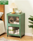 Modern Simple Storage Small Night Stand Household Bedside Table Solid Wood Bedchamber Large Capacity Home Furniture Aimak Store