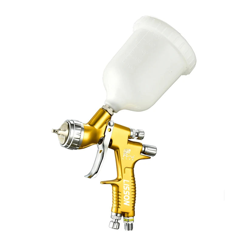 Professional Spray Gun 1.3mm HVLP Paint Gun GTI Pro Lite 600cc Spray Gun Sprayer For Car Furniture Primer Arnish And Top Coat Aimak Store