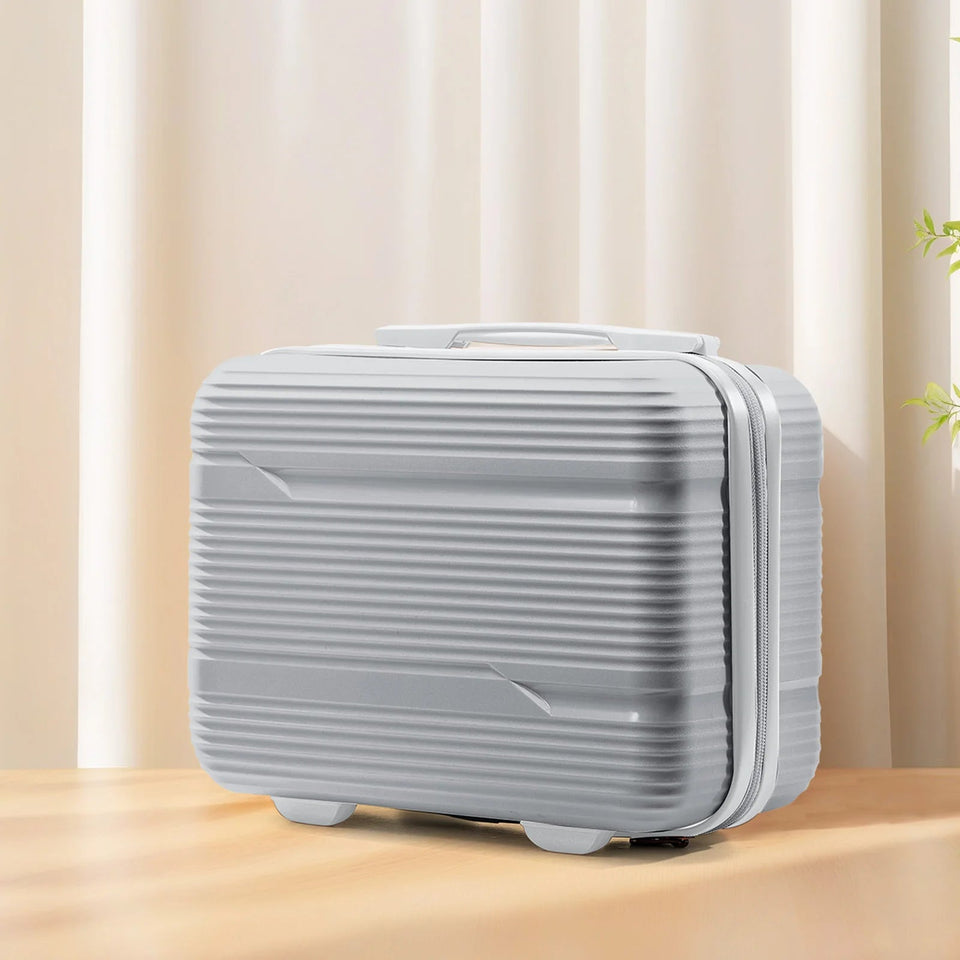 New 13-inch Travel Suitcase Small Carry Make-up Box Luggage Women Girl Mini Storage Handbag Lightweight Travel Case Boarding Bag Aimak Store