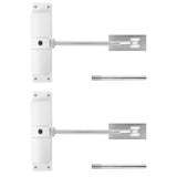 Automatic Door Closer Metal Adjustable Heavy Duty Safety Spring Silenciar Durable Convert Hinged Door Interior Exterior Aimak Store