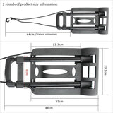 2/4-wheel foldable trolley truck, portable shopping cart, household grocery truck, small cart, garden cargo truck Aimak Store