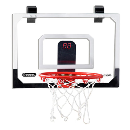 Kids Mini Basketball Hoop With Electronic Scoreboard Ball Sport Backboard Outdoor Indoor Excersise Accessory Funny Game Toys