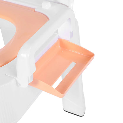 Commode Chair Commode Shower Chair Detachable Folding Non Slip Strong Load Bearing Toilet Safety Chair for Bathroom Squat Toilet