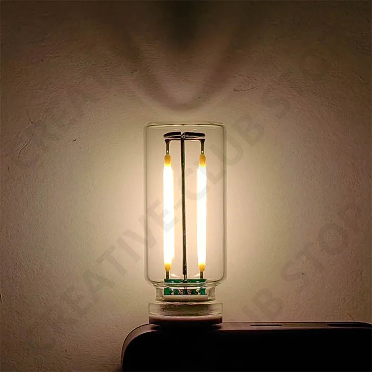 USB Touch Control LED Night Light Atmosphere Light Edison Bulb Incandescent Lamp LED Filament Light Bulb Bedroom Decoration Aimak Store